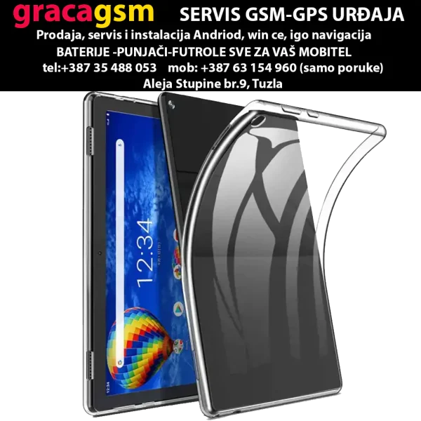 Futrola za Tab M10 prozirna